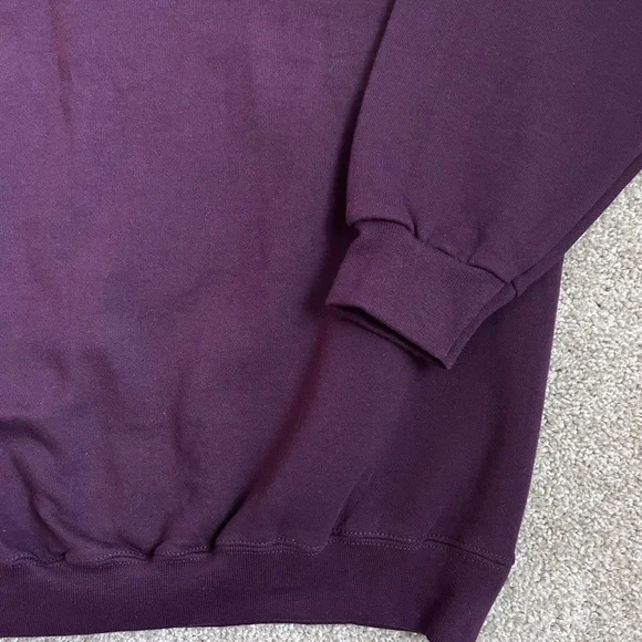 Very Rare Vintage Men’s Purple Nike With Center Swoosh Size Large 95% Cotton - Picture 2 of 7